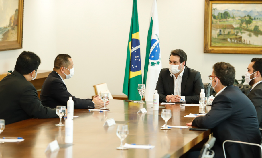 O Paraná recebeu 400 mil máscaras cirúrgicas do Escritório Econômico e Cultural de Taipei no Brasil, organização que representa os interesses de Taiwan no País