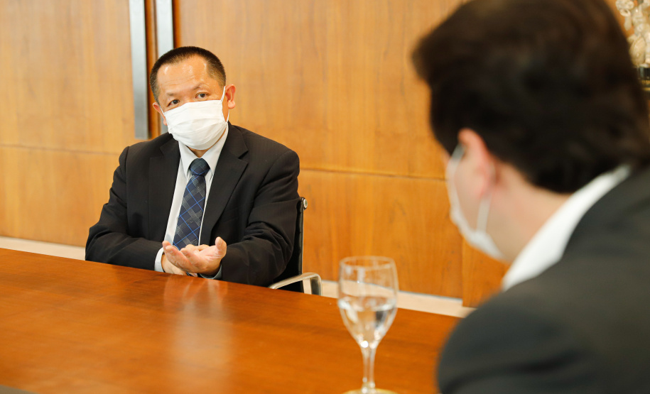 O Paraná recebeu 400 mil máscaras cirúrgicas do Escritório Econômico e Cultural de Taipei no Brasil, organização que representa os interesses de Taiwan no País