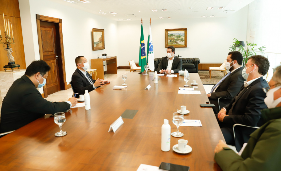 O Paraná recebeu 400 mil máscaras cirúrgicas do Escritório Econômico e Cultural de Taipei no Brasil, organização que representa os interesses de Taiwan no País