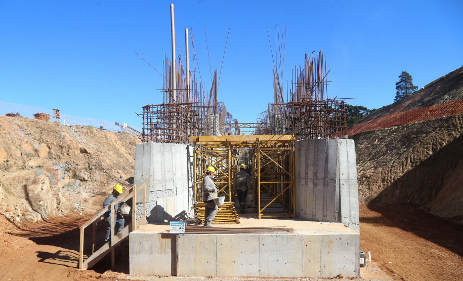 Miringuava Construção da Barragem do Miringuava ? São José dos Pinhais 28/05/2020 - Foto: Geraldo Bubniak/AEN