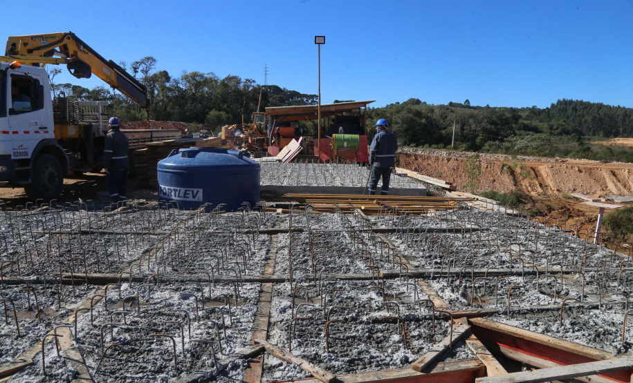 Miringuava Construção da Barragem do Miringuava ? São José dos Pinhais 28/05/2020 - Foto: Geraldo Bubniak/AEN