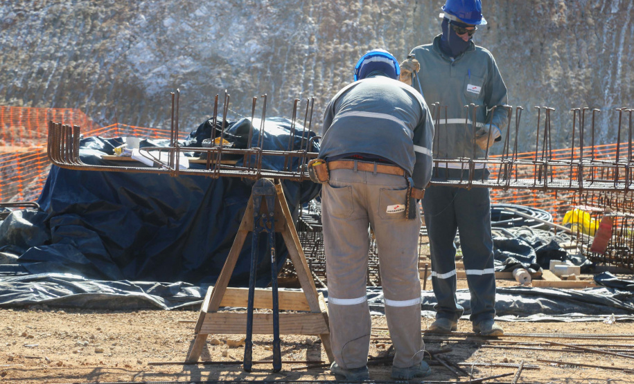 Miringuava Construção da Barragem do Miringuava ? São José dos Pinhais 28/05/2020 - Foto: Geraldo Bubniak/AEN