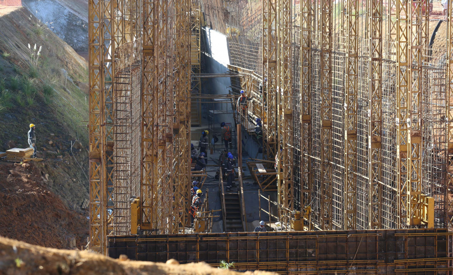 Miringuava Construção da Barragem do Miringuava ? São José dos Pinhais 28/05/2020 - Foto: Geraldo Bubniak/AEN
