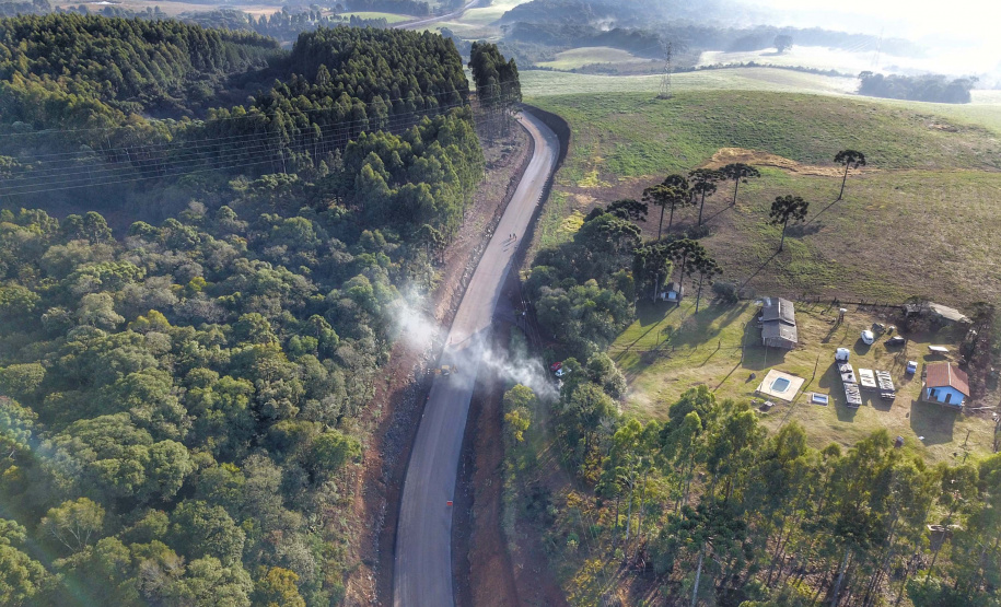 Asfalto na PR-912 garante novos tempos a Coronel Domingos SoaresFoto: José Fernando Ogura/AEN