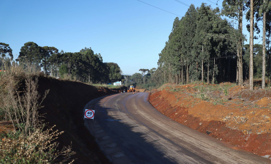 Asfalto na PR-912 garante novos tempos a Coronel Domingos SoaresFoto: José Fernando Ogura/AEN