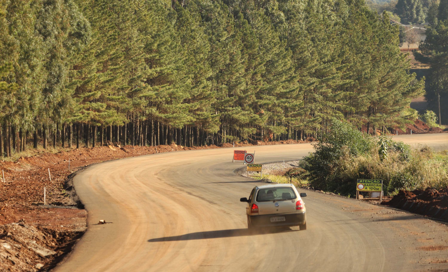 Asfalto na PR-912 garante novos tempos a Coronel Domingos SoaresFoto: José Fernando Ogura/AEN