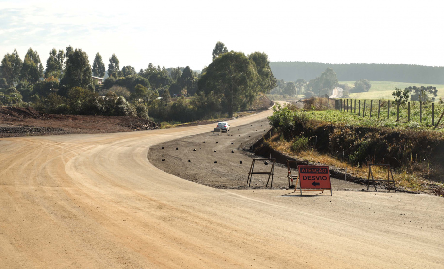 Asfalto na PR-912 garante novos tempos a Coronel Domingos SoaresFoto: José Fernando Ogura/AEN