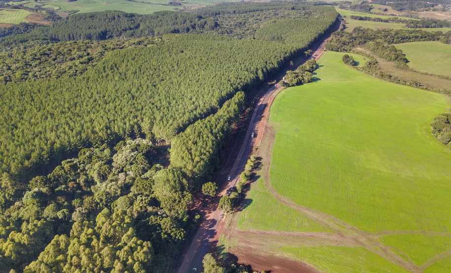 Asfalto na PR-912 garante novos tempos a Coronel Domingos SoaresFoto: José Fernando Ogura/AEN