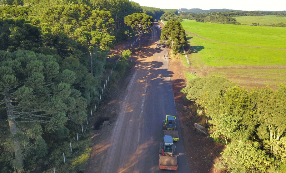 Asfalto na PR-912 garante novos tempos a Coronel Domingos SoaresFoto: José Fernando Ogura/AEN