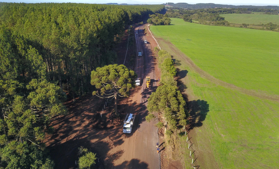 Asfalto na PR-912 garante novos tempos a Coronel Domingos SoaresFoto: José Fernando Ogura/AEN