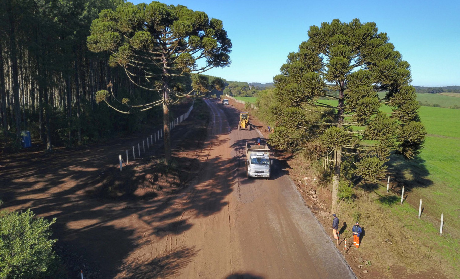 Asfalto na PR-912 garante novos tempos a Coronel Domingos SoaresFoto: José Fernando Ogura/AEN
