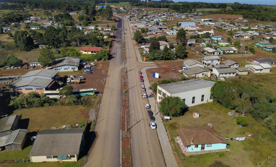 Asfalto na PR-912 garante novos tempos a Coronel Domingos SoaresFoto: José Fernando Ogura/AEN
