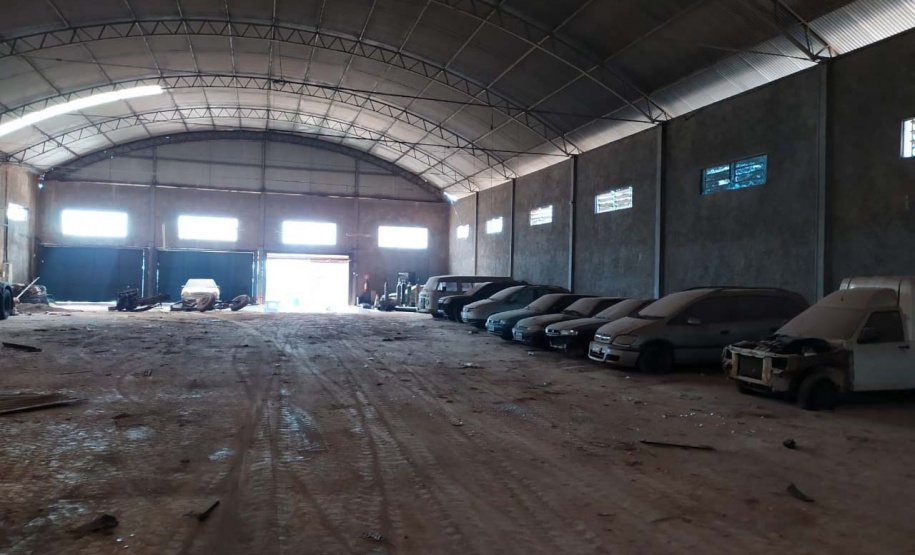 Polícia Civil remove 1,6 mil veículos de pátios em Cascavel. Foto: polícia Civil