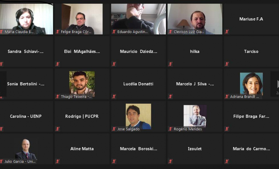 Workshop “Escola Internacional de Pesquisa e Inovação Colaborativa: Objetivos de Desenvolvimento Sustentável. Foto: Fundação Araucária