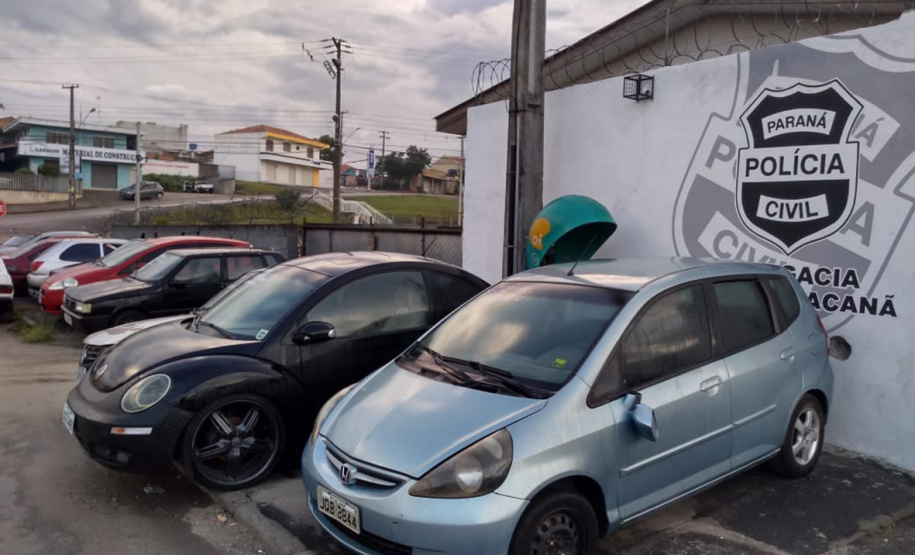 Segurança Pública retira veículos do pátio da Delegacia de Alto Maracanã, na RMC. Foto:SESP