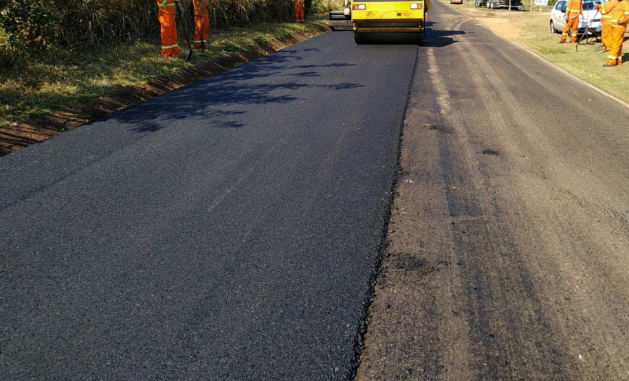 Rodovias entre Wenceslau Braz e Santana do Itararé recebem melhorias. Foto:DER