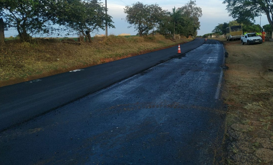 Rodovias entre Wenceslau Braz e Santana do Itararé recebem melhorias. Foto:DER
