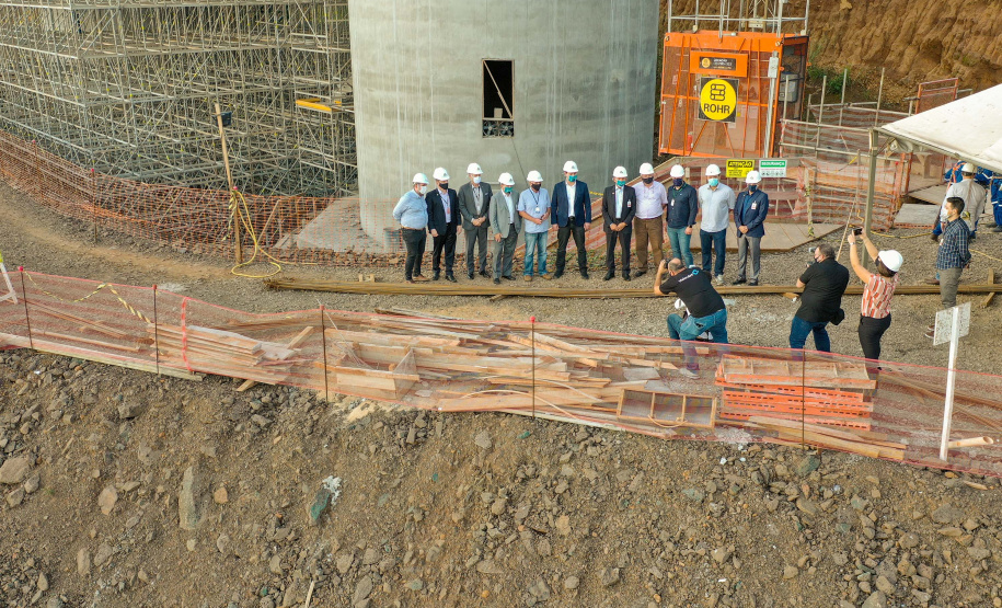 O governador Carlos Massa Ratinho Junior participou nesta quinta-feira (18) de uma reunião com a direção brasileira de Itaipu Binacional, em Foz do Iguaçu, e destacou que a parceria entre o Estado e a hidrelétrica é fundamental para ajudar o Paraná na retomada da economia. Foto:Rubens Fraulini/Itaipu Binacional
