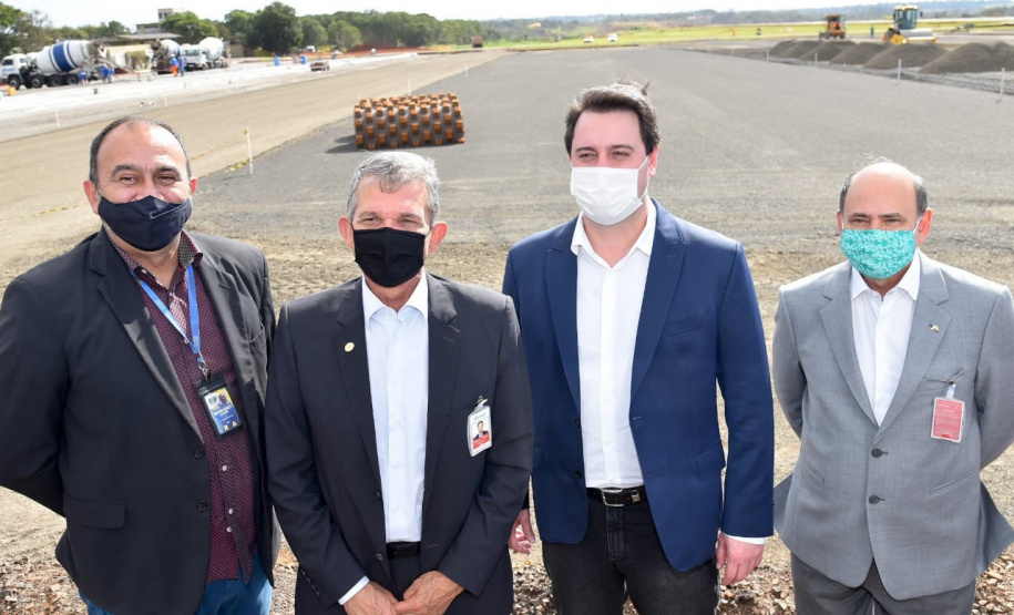 O governador Carlos Massa Ratinho Junior participou nesta quinta-feira (18) de uma reunião com a direção brasileira de Itaipu Binacional, em Foz do Iguaçu, e destacou que a parceria entre o Estado e a hidrelétrica é fundamental para ajudar o Paraná na retomada da economia. Foto:Rubens Fraulini/Itaipu Binacional