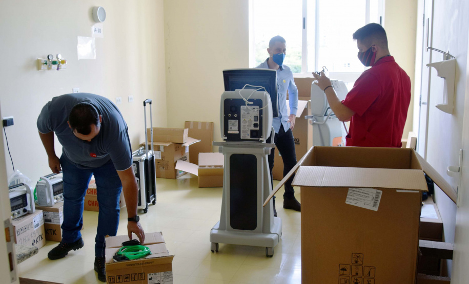 Governo ativa mais 139 leitos e reforça estrutura hospitalar na Região de Curitiba e Cascavel. Foto: Américo Antonio/SESA