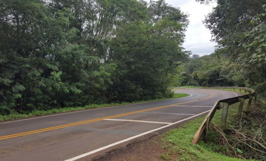 Governo planeja obras de correção na PR-484 e PR-562, no Oeste. Foto:DER