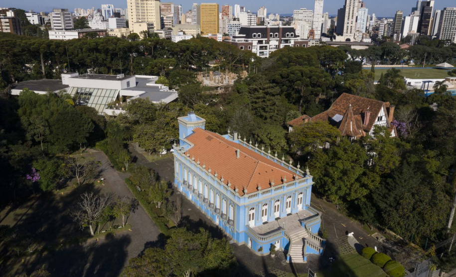 Série de reportagens sobre o Palacete Leão Jr.
integram as atividades de comemoração dos 15 anos do Espaço Cultural BRDE. Foto:Guilherme Pupo/ BRDE