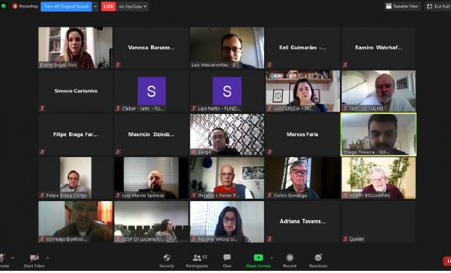 Fundação Araucária promove debates com relação aos ODS. Foto:Fundação  Araucária