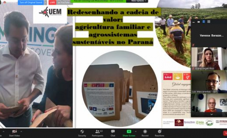 Fundação Araucária promove debates com relação aos ODS. Foto:Fundação  Araucária