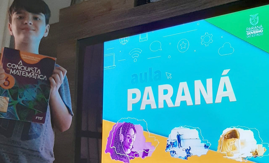 Aula Paraná se consolida e se torna modelo para o Brasil. Foto:SEED