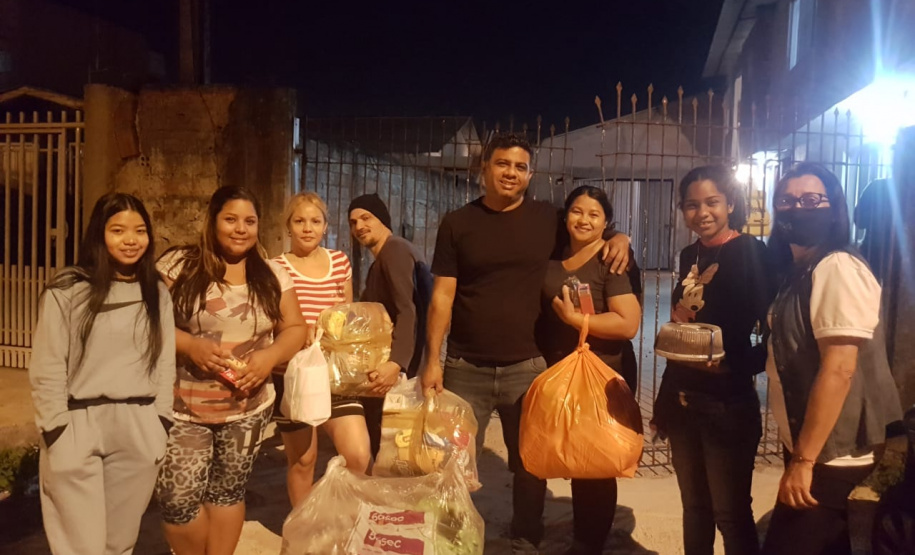 Governo distribui cestas básicas no Dia Mundial do Refugiado. Foto:SEJUF