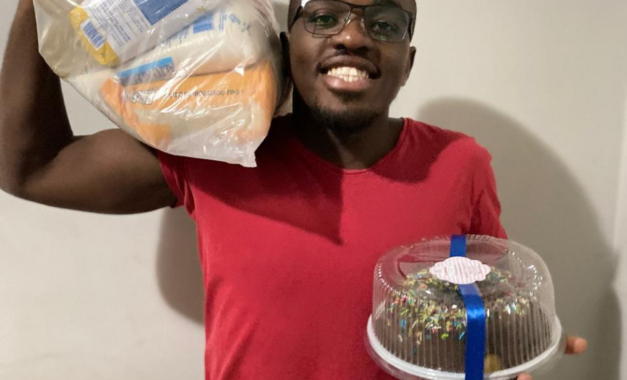 Governo distribui cestas básicas no Dia Mundial do Refugiado. Foto:SEJUF