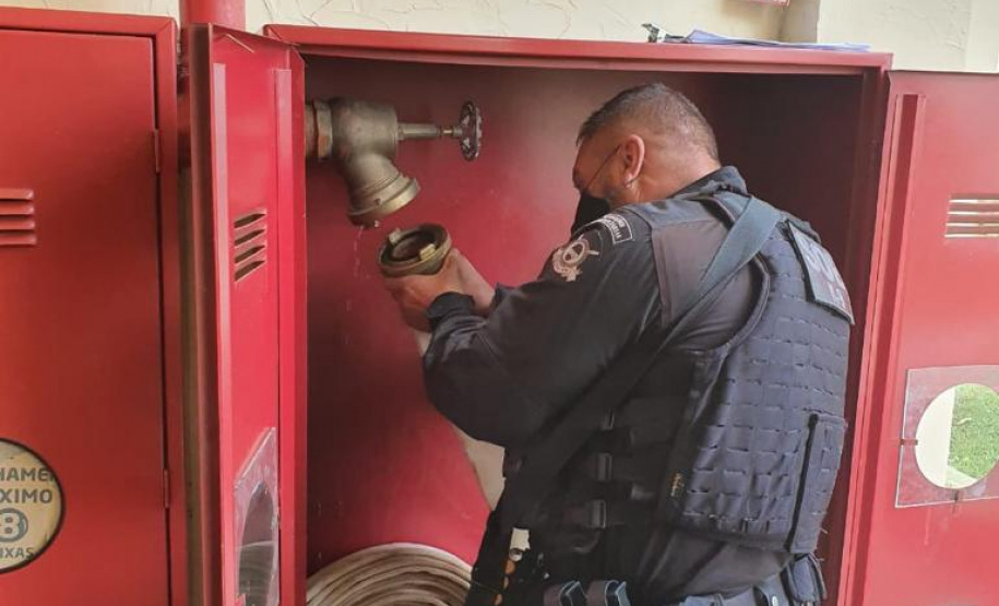 Protocolo de combate a incêndios é implementado em unidades prisionais de Curitiba e Região Metropolitana
 Foto:Depen