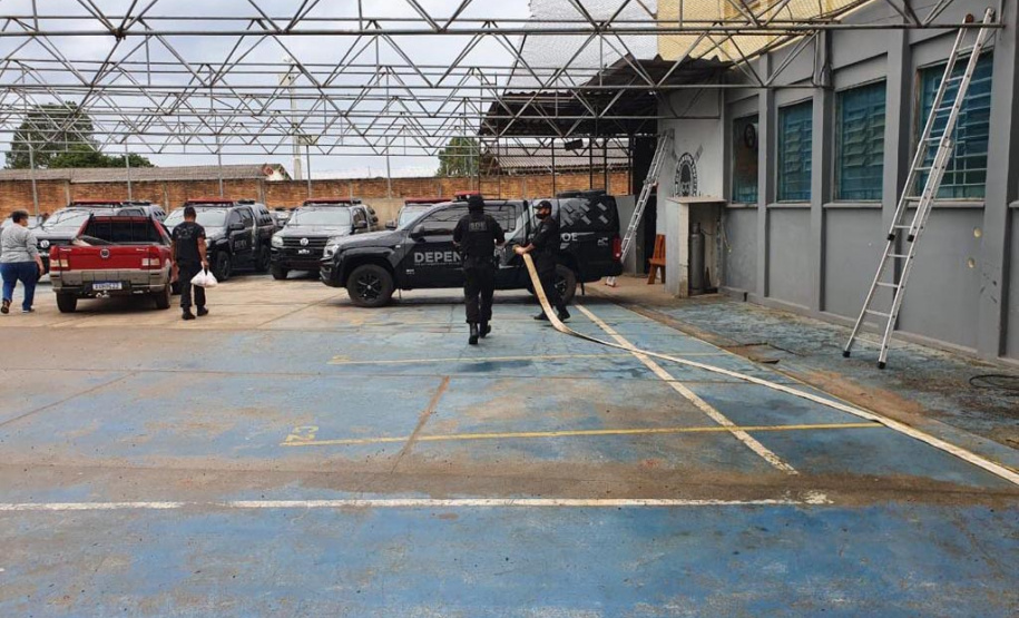 Protocolo de combate a incêndios é implementado em unidades prisionais de Curitiba e Região Metropolitana
 Foto:Depen