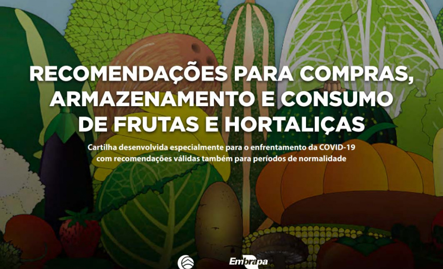 Cartilha da Ceagesp e Embrapa dá dicas de consumo de hortigranjeiros