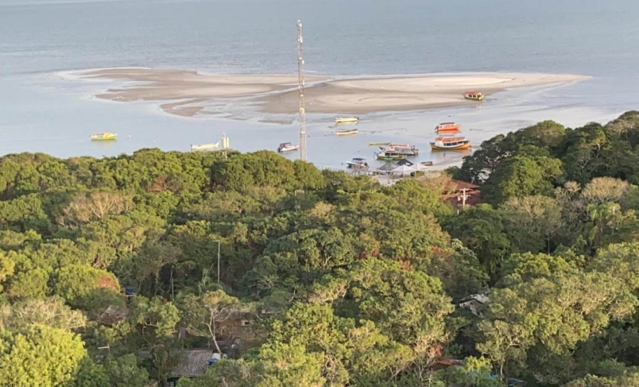 Reforço da presença da PM na Ilha do Mel inibe tráfico de drogas e invasão de áreas de proteção ambiental
. Foto:PMPR