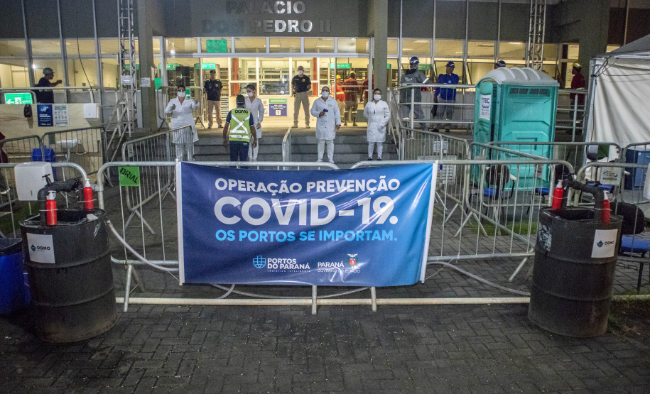 Portos do Paraná reforça medidas para prevenir COVID-19