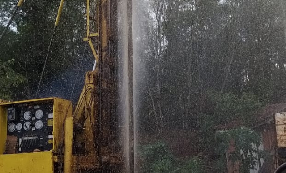 Perfuração de poços muda a realidade de pequenos agricultores.Foto:SEDEST