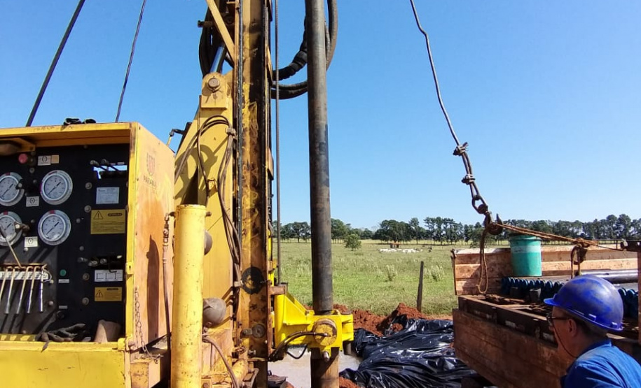 Perfuração de poços muda a realidade de pequenos agricultores.Foto:SEDEST
