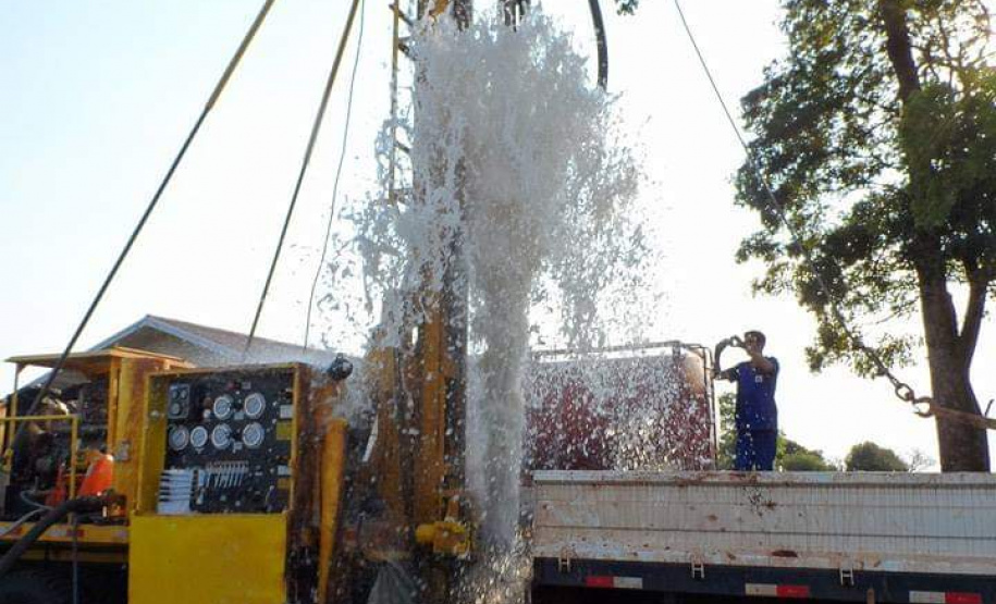 Perfuração de poços muda a realidade de pequenos agricultores.Foto:SEDEST