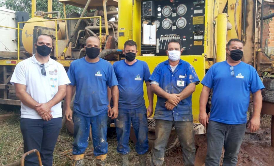 Perfuração de poços muda a realidade de pequenos agricultores.Foto:SEDEST