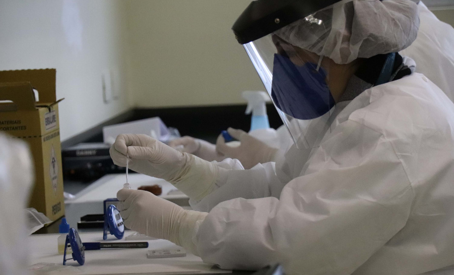 Empresas do Parque Tecnológico da Saúde do Tecpar testam colaboradores para Covid-19.Foto:Tecpar