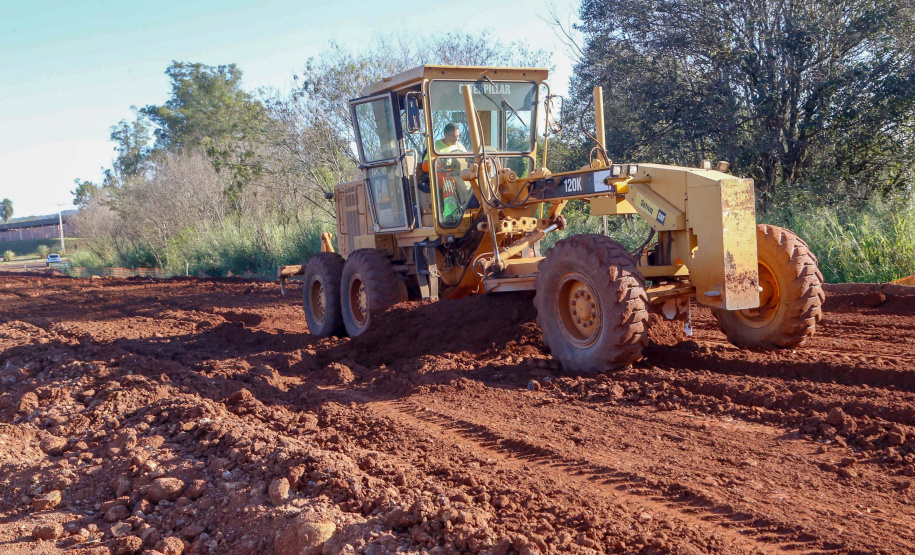 obra entre Irere e LondrinaFoto Gilson Abreu