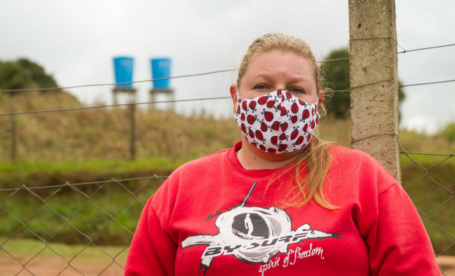 Comunidades rurais recebem água potável da Sanepar. Foto: Sanepar