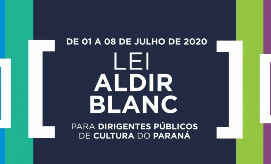 Cultura promove seminário online sobre Lei Aldir Blanc