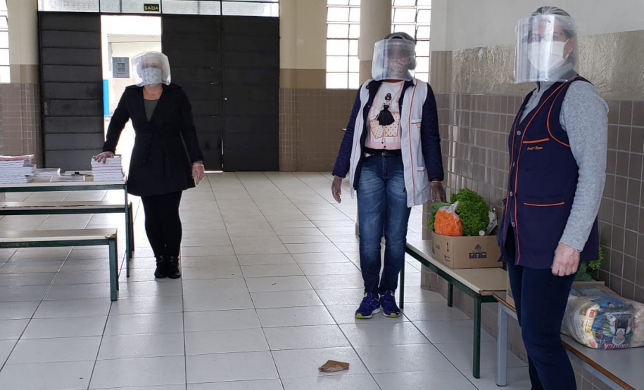 Seed envia 2 mil máscaras de acrílico para profissionais de regiões mais afetadas pela crise do Covid-19. Foto:SEED