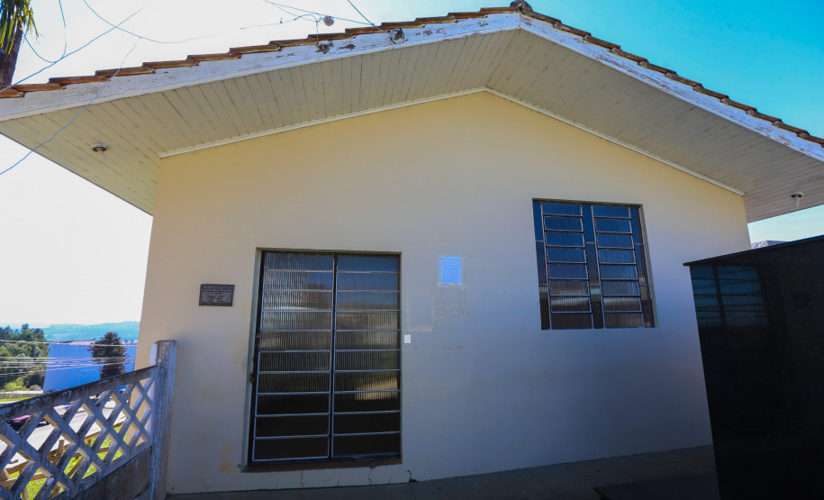 Capela Morturia SJ Triunfo A Secretaria de Desenvolvimento Urbano e Obras Públicas está investindo R$ 273 mil para a construção da nova capela mortuária do município (o prédio original é de 1996), além de R$ 370 mil para o novo muro e uma rampa de acesso ao cemitério. Foto: Geraldo Bubniak/AEN