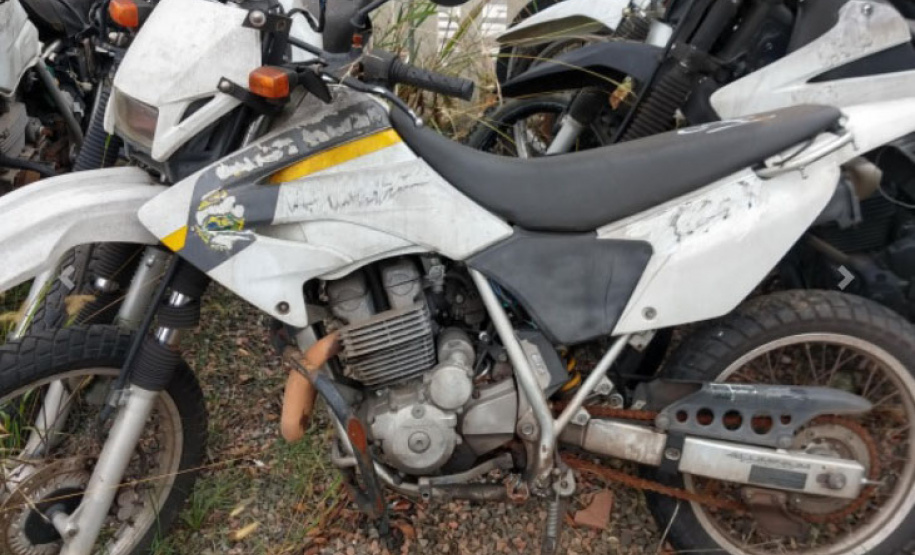 Polícia Militar leiloa veículos aptos à circulação na próxima semana. Foto:PMPR