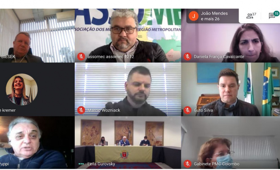 Os municípios da Região Metropolitana de Curitiba formalizaram nesta segunda-feira (06), durante reunião do Fórum Metropolitano de Combate à Covid-19, um pacto para alinhamento de condutas de prevenção e controle do coronavírus.