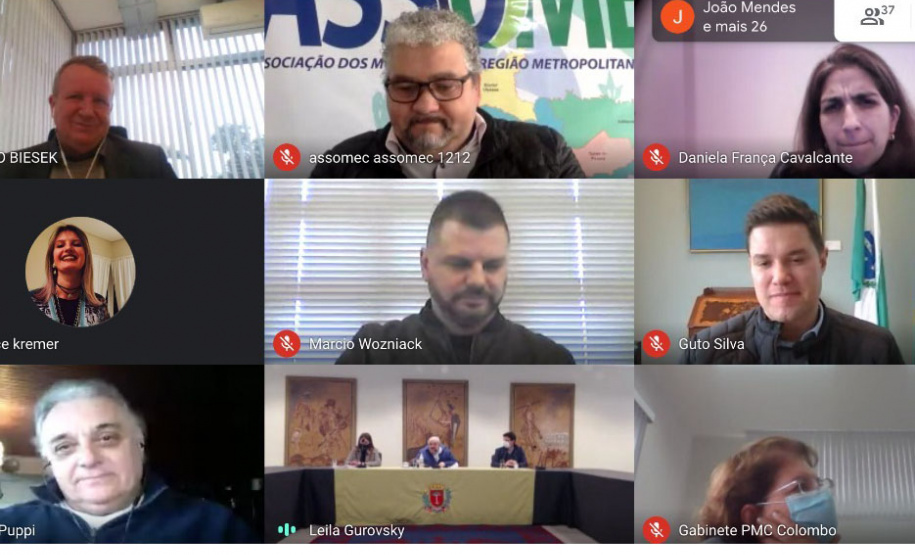 Os municípios da Região Metropolitana de Curitiba formalizaram nesta segunda-feira (06), durante reunião do Fórum Metropolitano de Combate à Covid-19, um pacto para alinhamento de condutas de prevenção e controle do coronavírus.