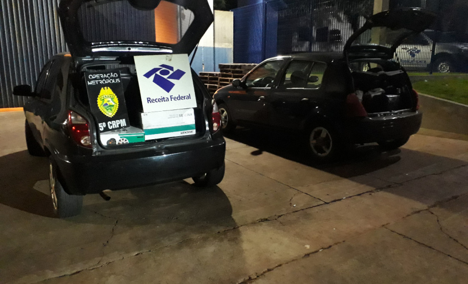 A Operação Metrópolis, ação conjunta entre as forças de segurança da região Oeste, resultou em 281 prisões e 61 mandados de Prisão cumpridos, além de 3,9 toneladas de drogas e 25 armas de fogo retiradas de circulação, entre os dias 26 de junho até esta segunda-feira (06/07). Foto:SESP